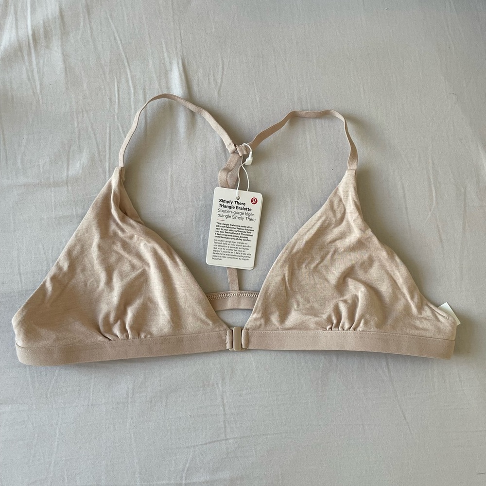 Lululemon simply there triangle bralette